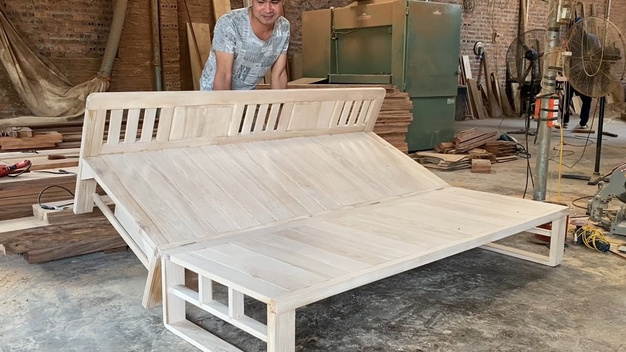 How To Build A Smart Chair Combination With Bed - Design Ideas Woodworking Project Smart Furniture