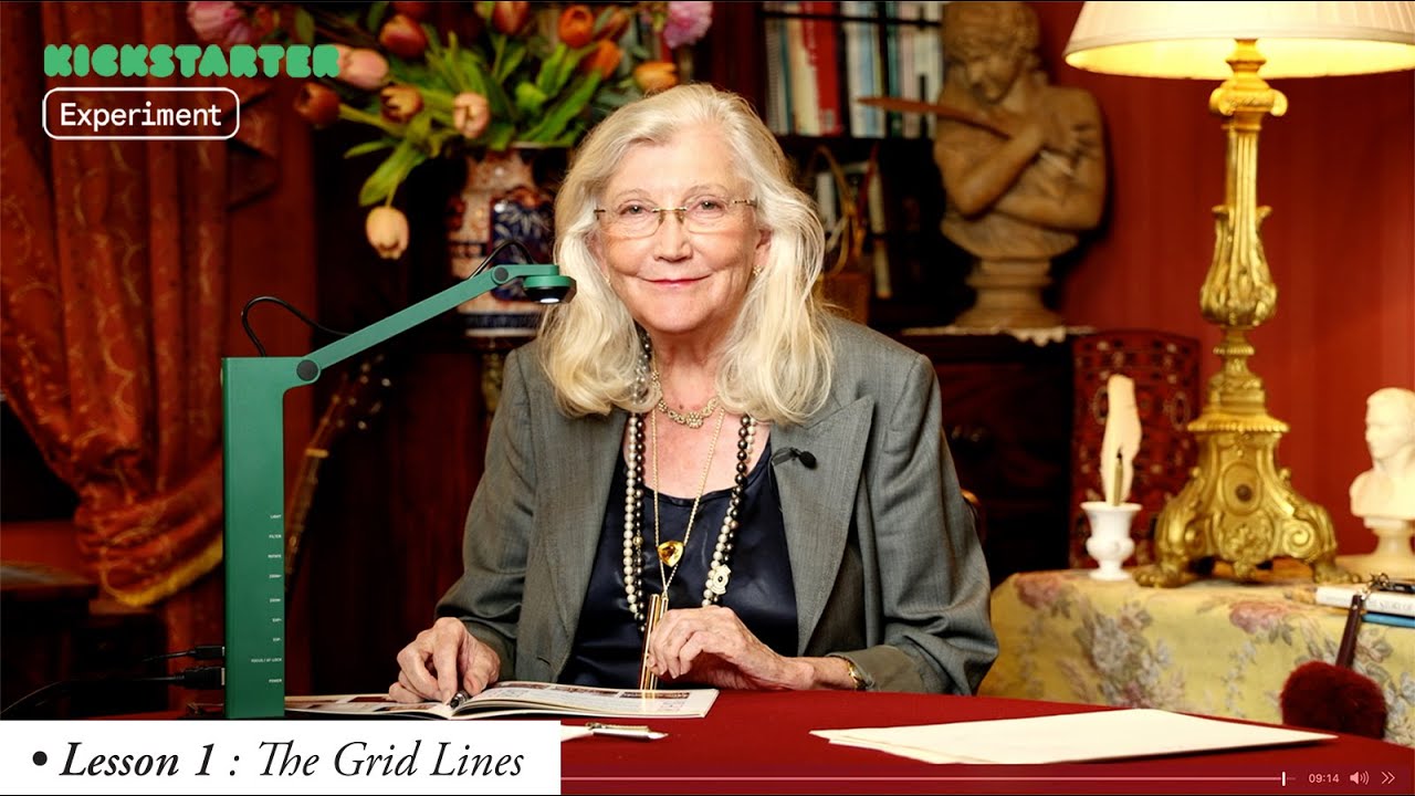 Penmanship Online Workshop &mdash;&nbsp;Lesson #1 : The Grid Lines