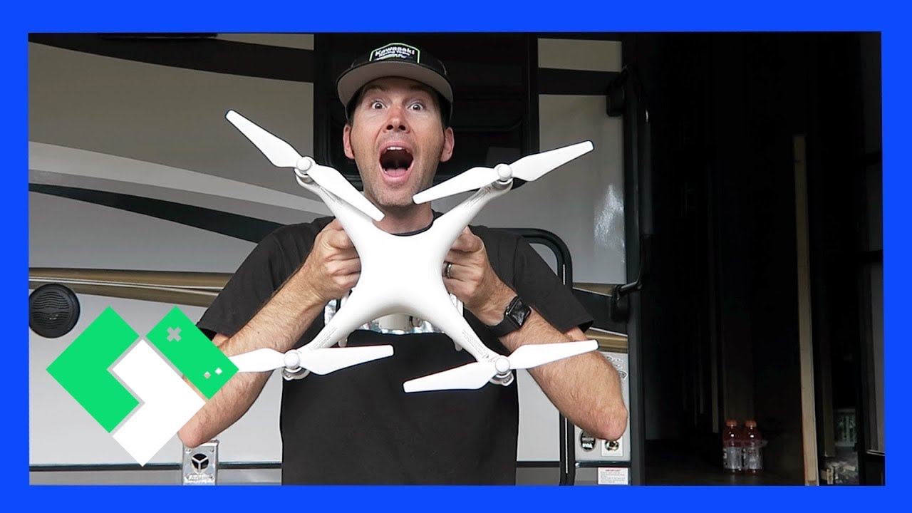 I GOT A NEW DJI PHANTOM DRONE!!! (Day 1581) | Clintus.tv