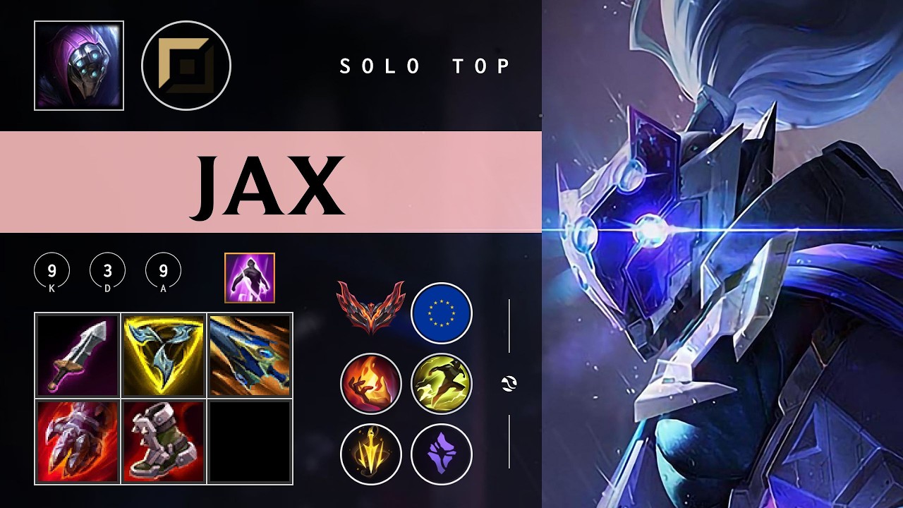 Jax Top vs Kled - EUW Grandmaster Patch 26.03