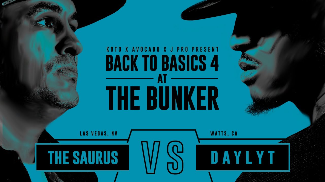 KOTD - Rap Battle - The Saurus vs Daylyt | #B2B4