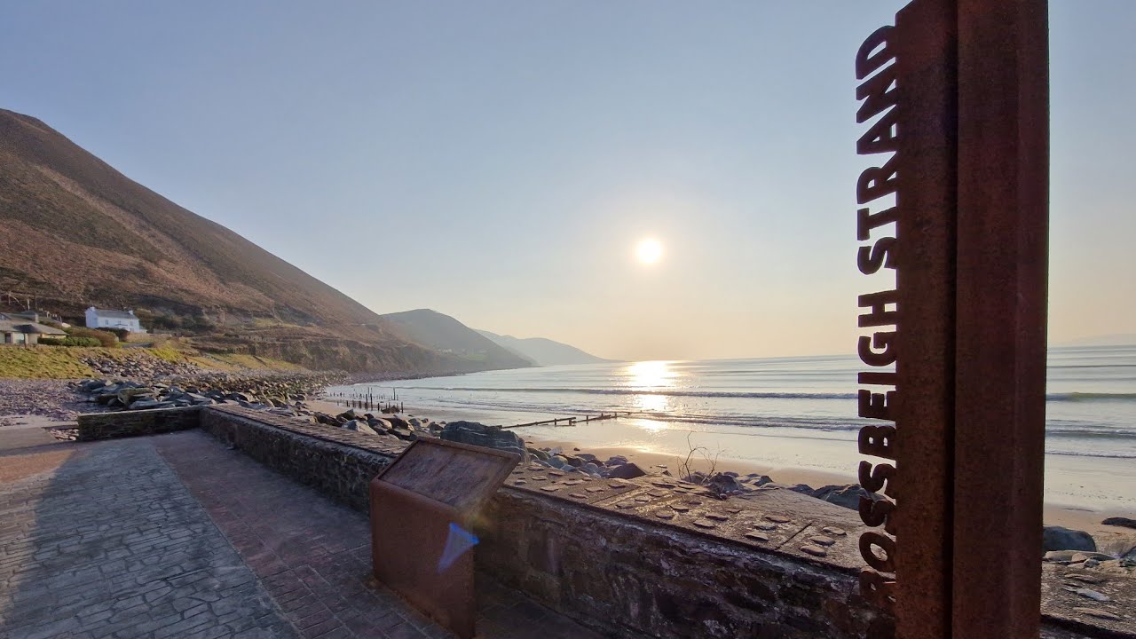 Rossbeigh Strand Beach Surfing Co. Kerry Ireland Travel Vlog 2022