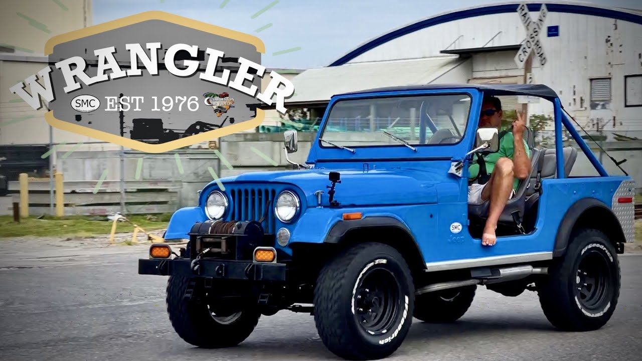 It's INCREDIBLE Seeing How Great this 1976 Jeep Wrangler CJ7 Still Drives 45 Years Later! ( Part 1 )