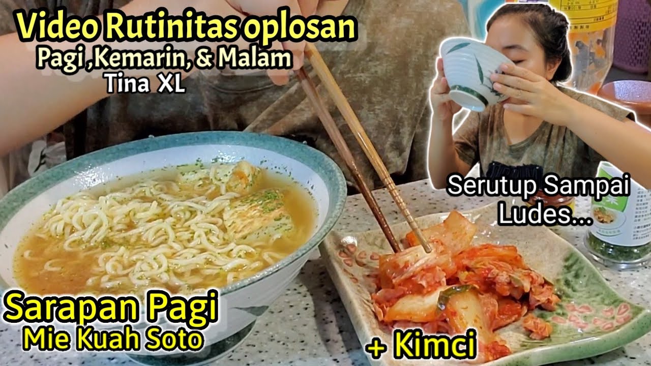 MIE KUAH SOTO KEMARIN !! Video Oplosan Rutinitas ART Taiwan