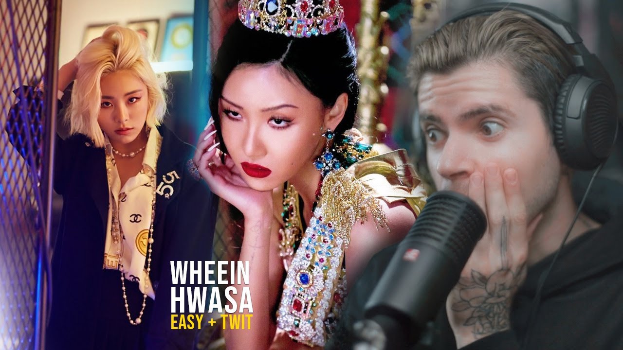 Whee In 'Easy' (Feat. Sik-K) & Hwa Sa(화사) TWIT(멍청이) MV REACTION | DG REACTS
