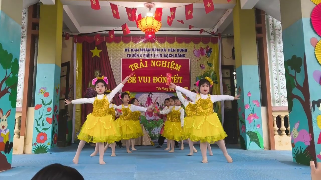 Tiết mục 1 : Đón Tết 2026 - Lớp 5 tuổi, trường MN Bạch Đằng, xã Tiên Hưng, tỉnh Hưng Yên