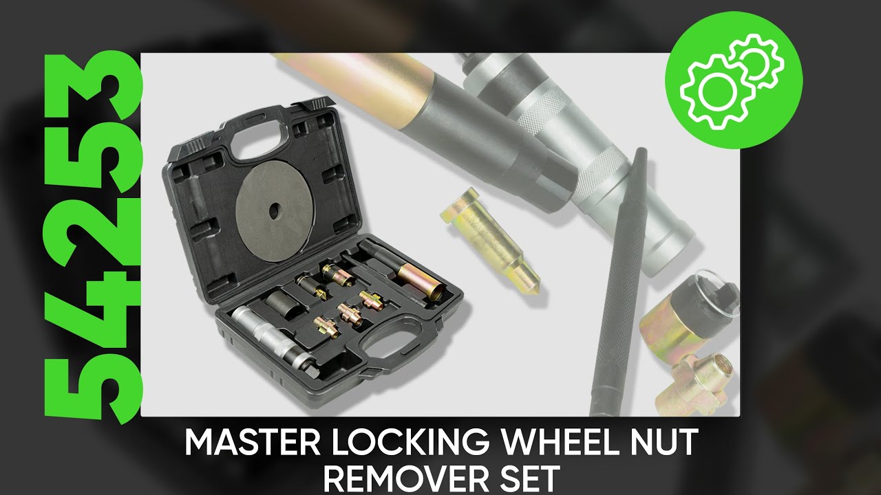 HOW TO USE THE SAFETY SCREW REMOVAL KIT for different wheels