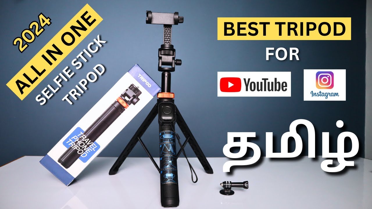 Best Tripod For Mobile, Vlogging & YouTube videos!Celfiexpt-Best Tripod For Reels & YouTube in Tamil