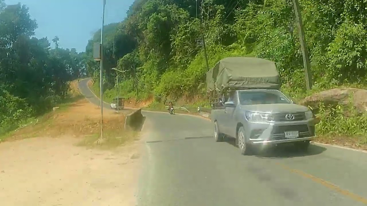 Driving in Koh Chang - Thailand | South Coast to West Coast | 06/02/2025