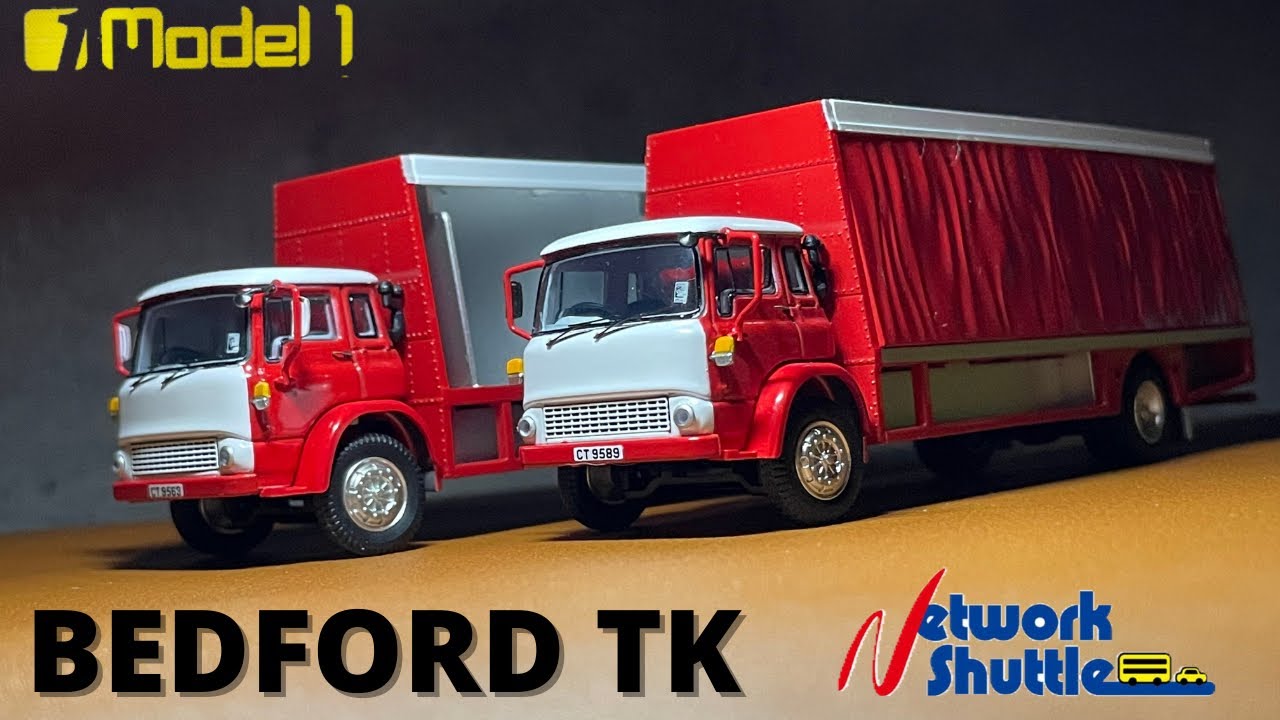 1/76 Network Shuttle Model1 BEDFORD TK truck lorry 70’ 80’ 90’ Hong Kong Coca-Cola delivery 香港舊可樂貨車
