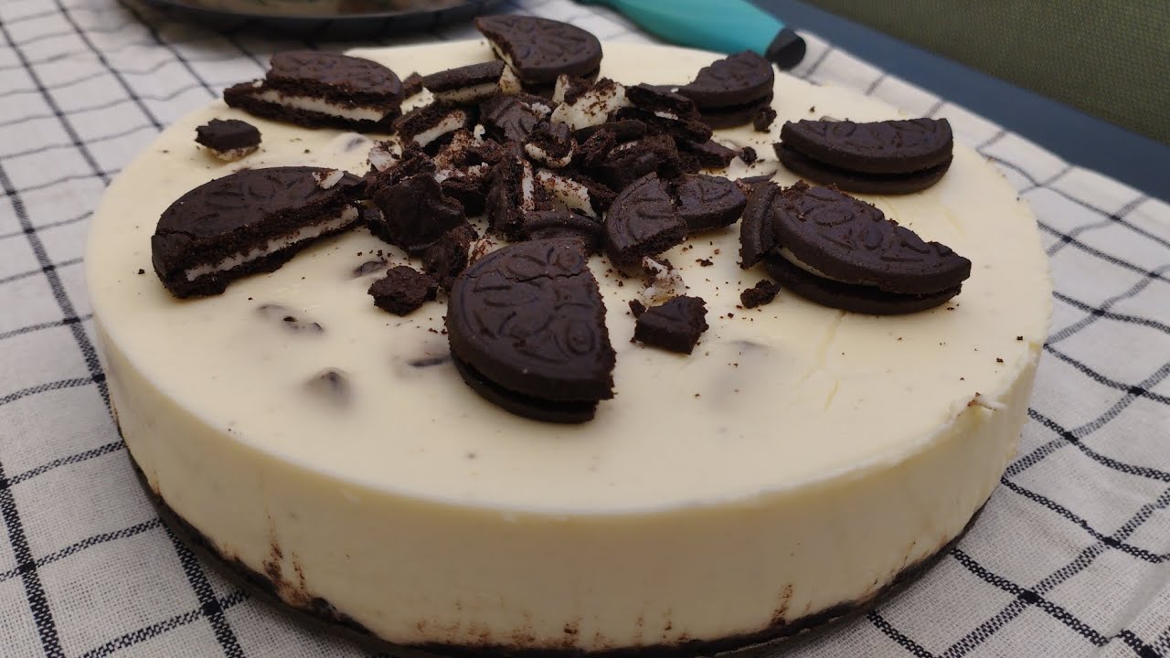 Tarta de oreo. Rapidísima y fácil. @cocinaconvicky