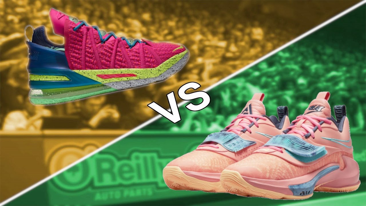 Freak 3 VS Lebron 18 High