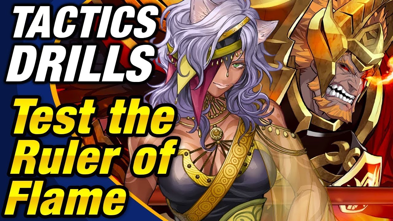 Fire Emblem Heroes - Tactics Drills: Grandmaster 30: Test the Ruler of Flame! [1 ORB] FEH