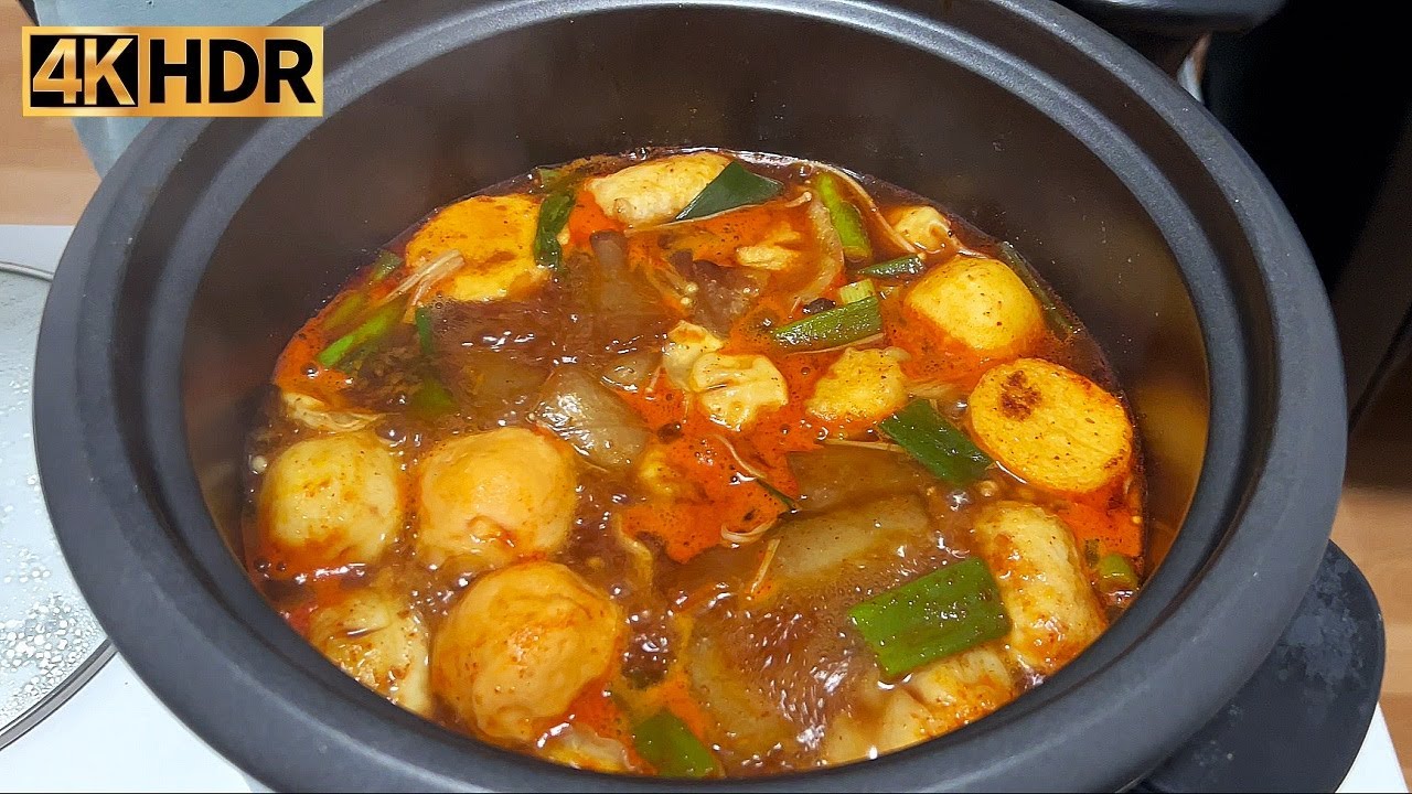 Cooking Special ✨ Tteokbokki Bowl🍜 [4K 60fps]