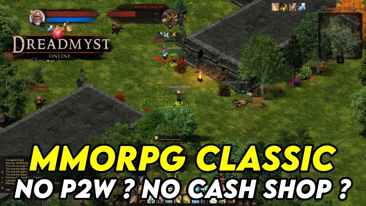 NEW MMORPG THIS JANUARY? CLASSIC MMORPG? NO CASH SHOP? RICH CONTENT? - DREADMYST