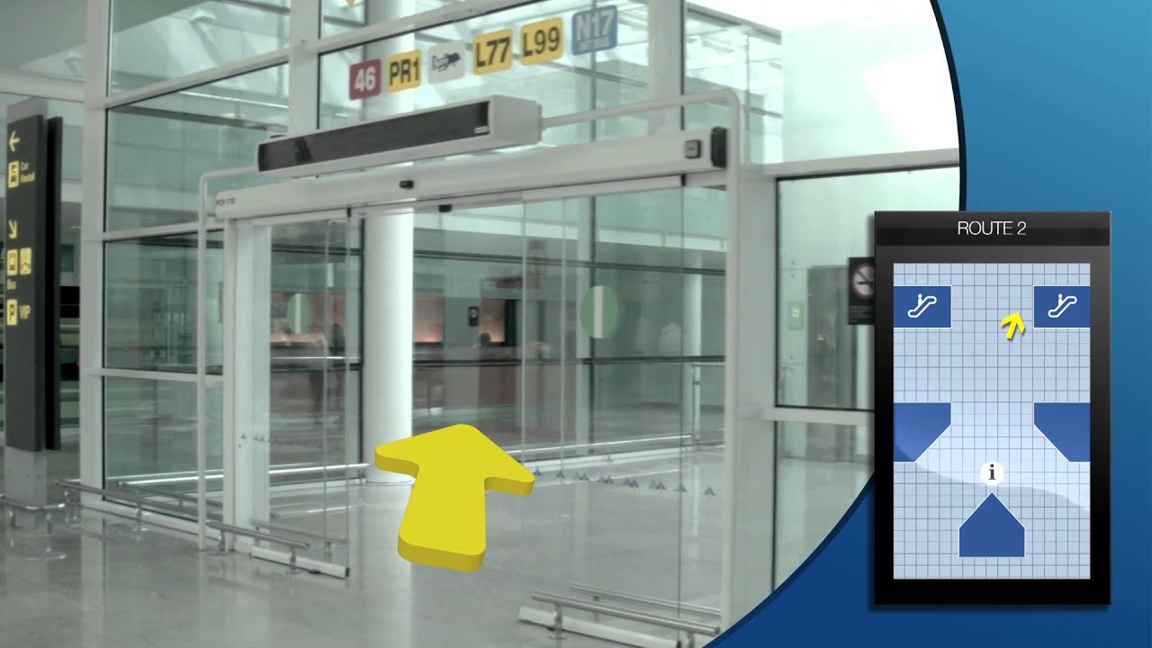 How to get to the Aerobus bus stop at terminal T1