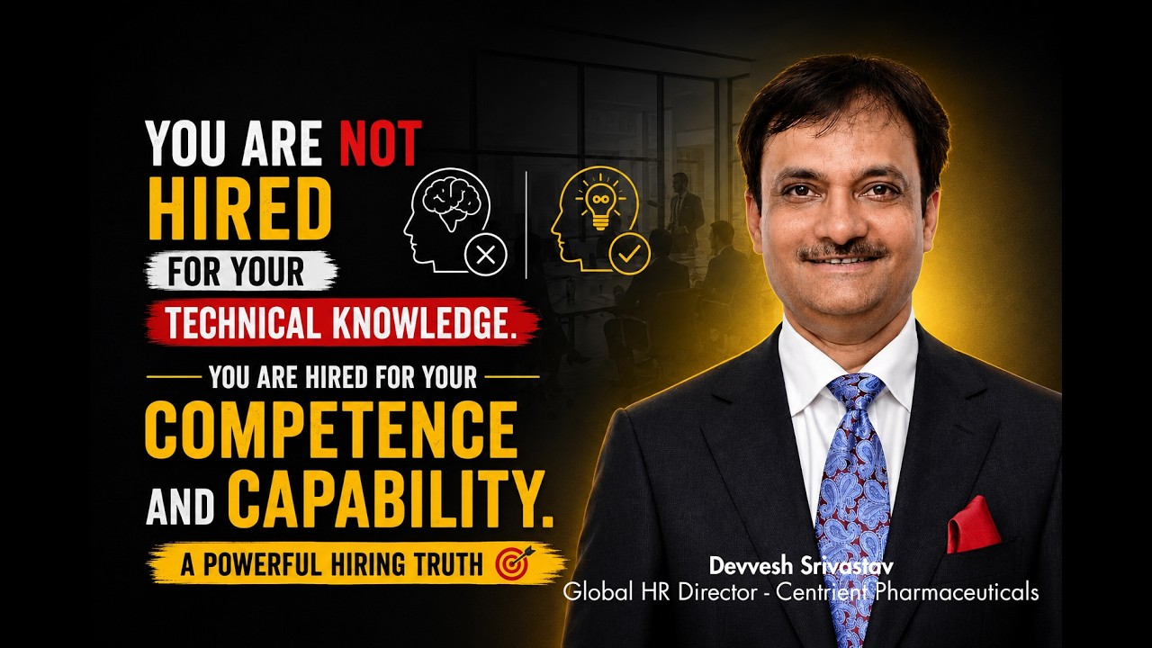 Knowledge Gets Interviews. Competence Gets Offers. | Global HR Director Explains Hiring Truths