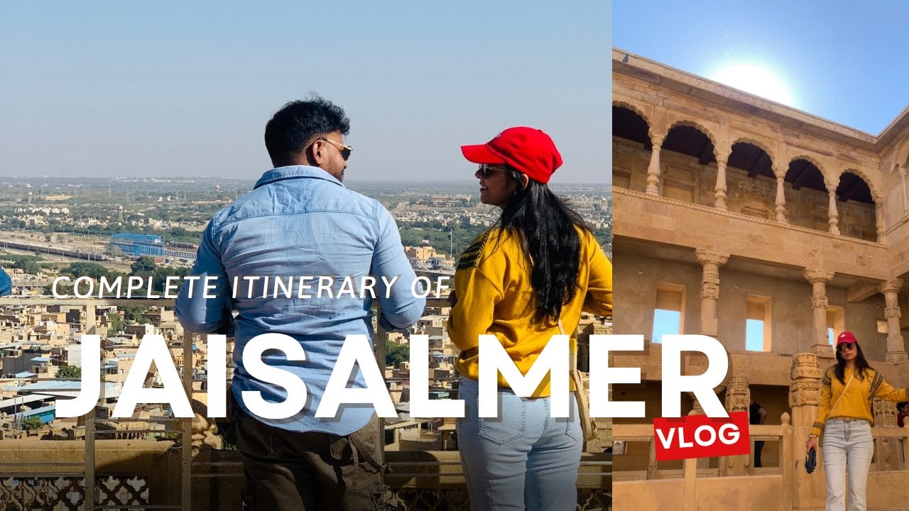 Jaisalmer vlog (day 2) we explored jaisalmer fort and gadisar lake 😍🌅🐪🏰