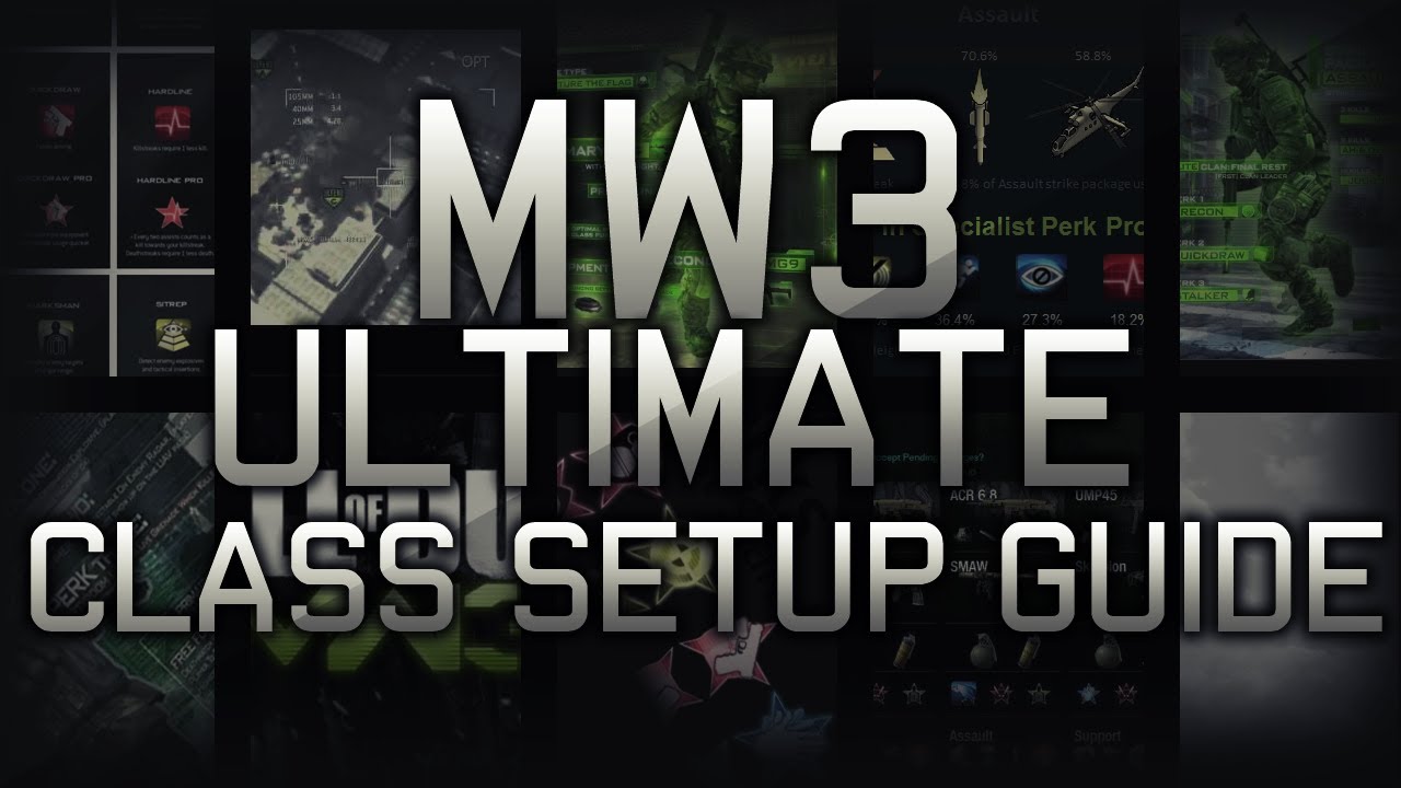 MW3 Ultimate Class Setup Guide - 