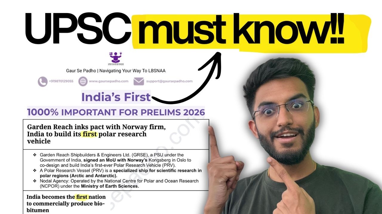 1000% This Will Definitely Appear in UPSC Prelims 2026