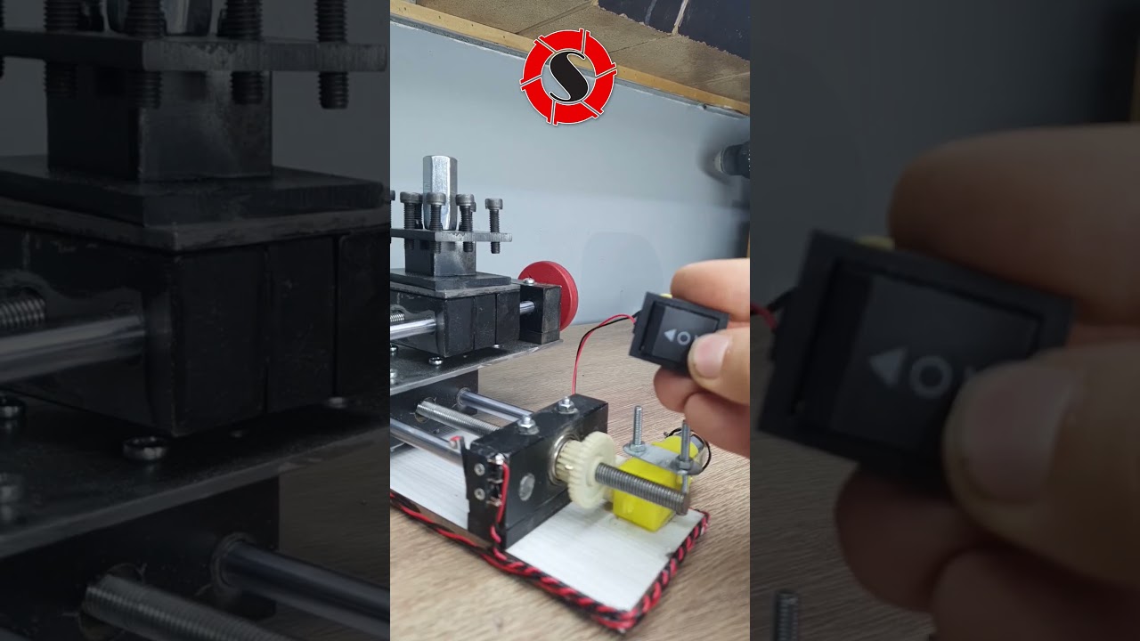 Motorized Lathe Slider    - Motorlu Torna Tezgahı #diy #experiment