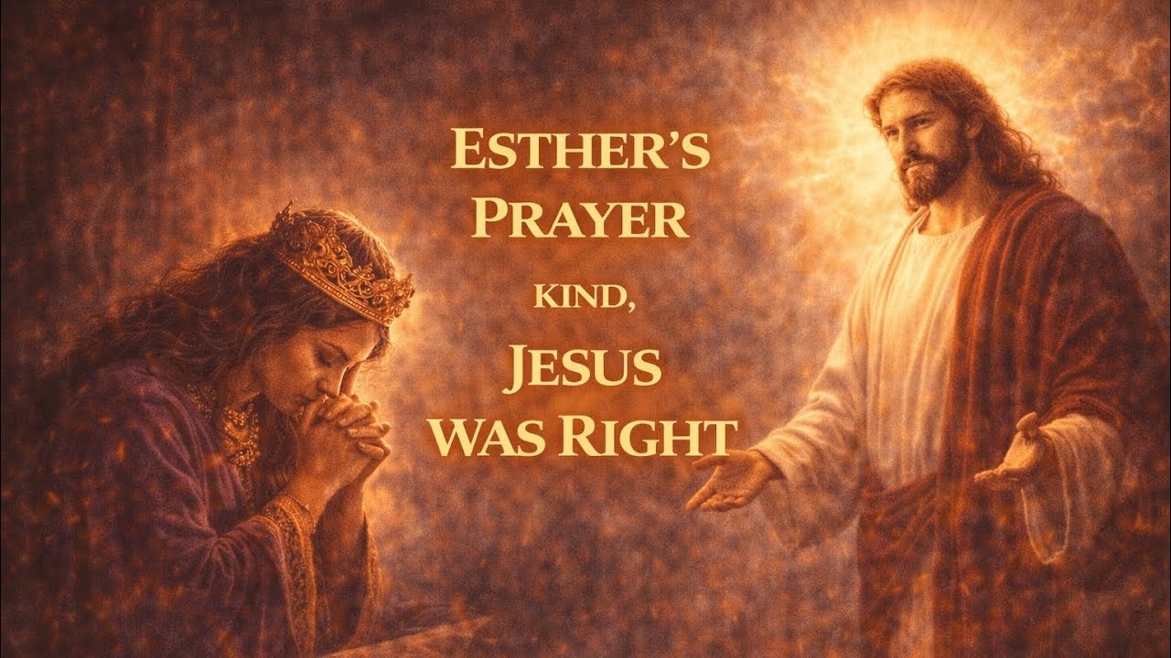 Homily for Mass of the day Thursday 26th Feb, 2026. Esther's Prayer Kind_Jesus was Right.