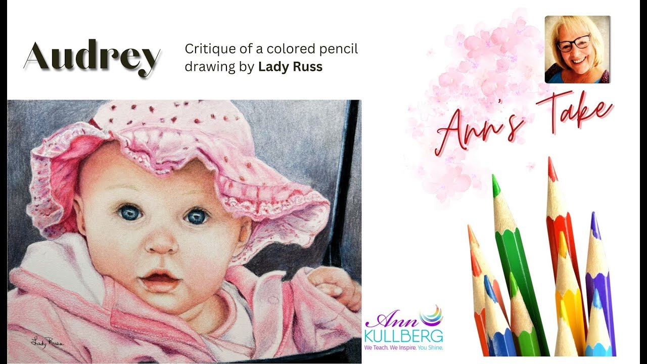 When does texture work well?  Critique of colored pencil art by Lady Russ