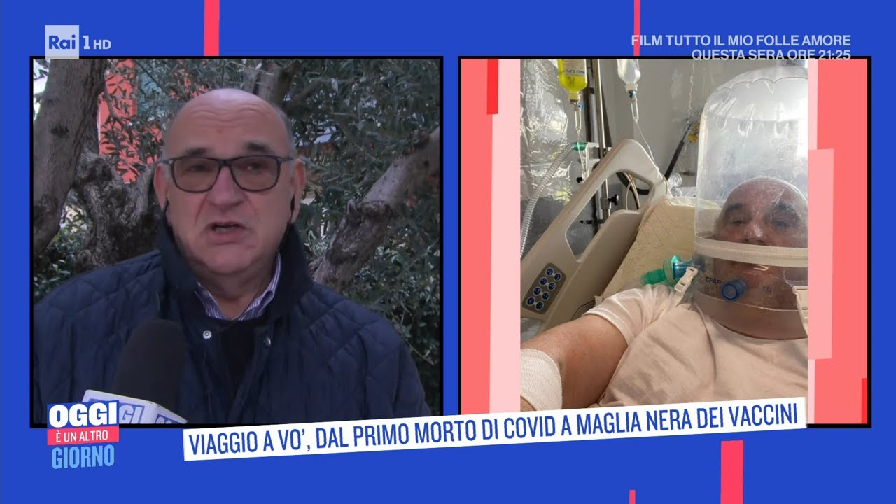 Viaggio a Vo', dal primo morto di Covid a maglia nera dei vaccini - Oggi è un altro giorno01/12/2021