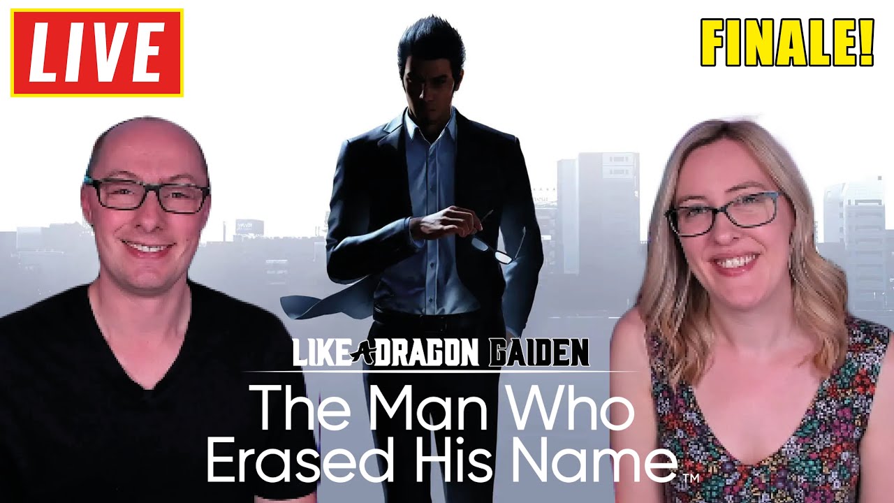 #10 Like a Dragon Gaiden: The Man Who Erased His Name Live Playthrough FINALE w/ Gaming After Bed!