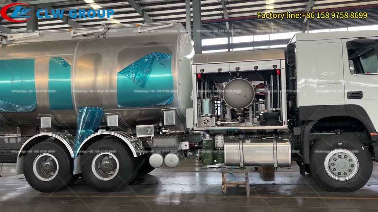 Howo 20m3 Aluminum Alloy Aircraft refueling truck