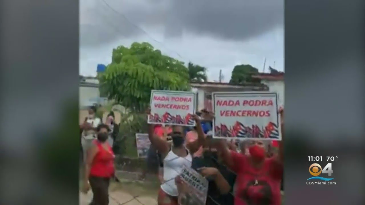 Locals Continue Calling For A Free Cuba As Activists Are Arrested On Communist Island