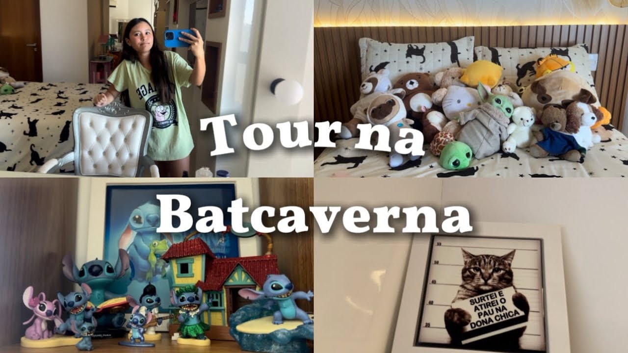 Tour no meu quarto novo