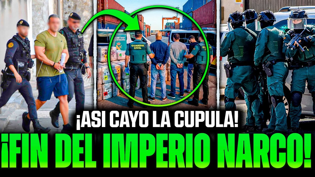 🚨¡¡OPERATIVO HISTÓRICO!! LA GUARDIA CIVIL CAPTURA A LOS JEFES DEL TRÁFICO INTERNACIONAL DE COCAÍNA