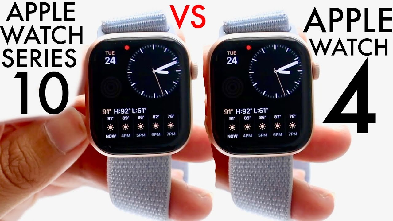 Apple Watch Series 10 против Apple Watch Series 4! (Сравнение) (Обзор)