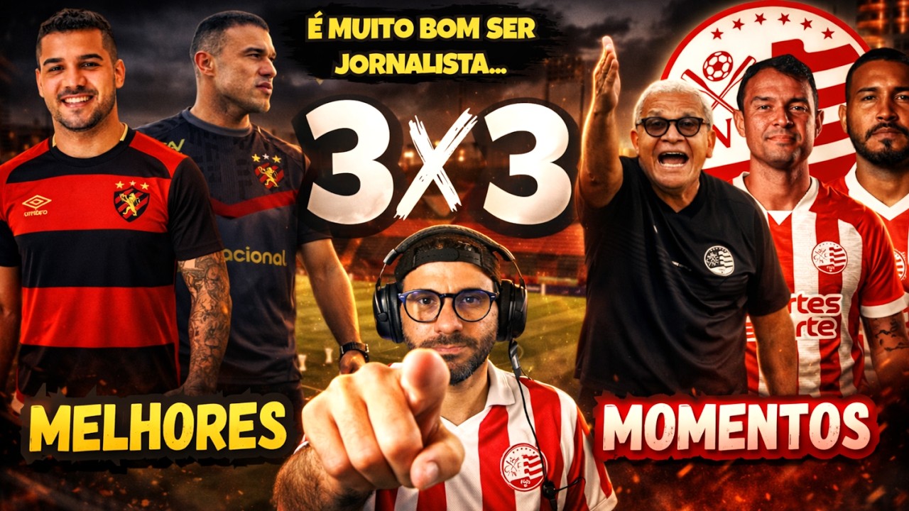 COMENTANDO OS MELHORES MOMENTOS DE SPORT X NÁUTICO