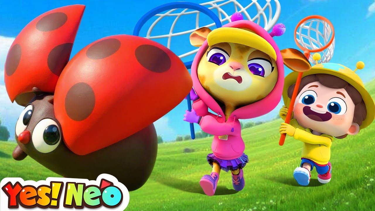Bugs Catching Adventure | Learn Insects | Educational | Nursery Rhymes & Kids Songs | Yes! Neo