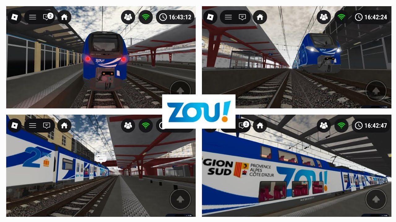 [Train simulator tsr] Bombardier Regio2n new livrée Zou ! by winter ❄️