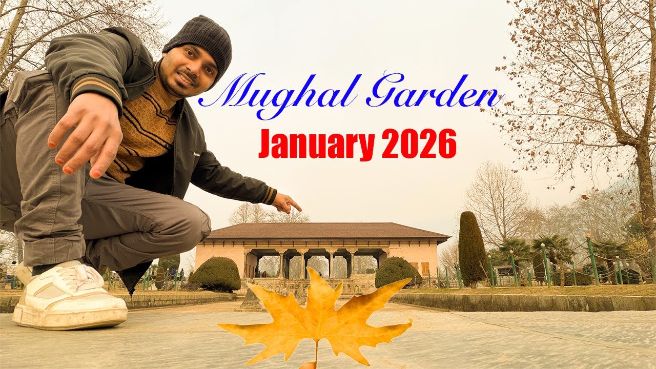 Mughal Garden Shalimar | Walking Tour | Srinagar | Kashmir 