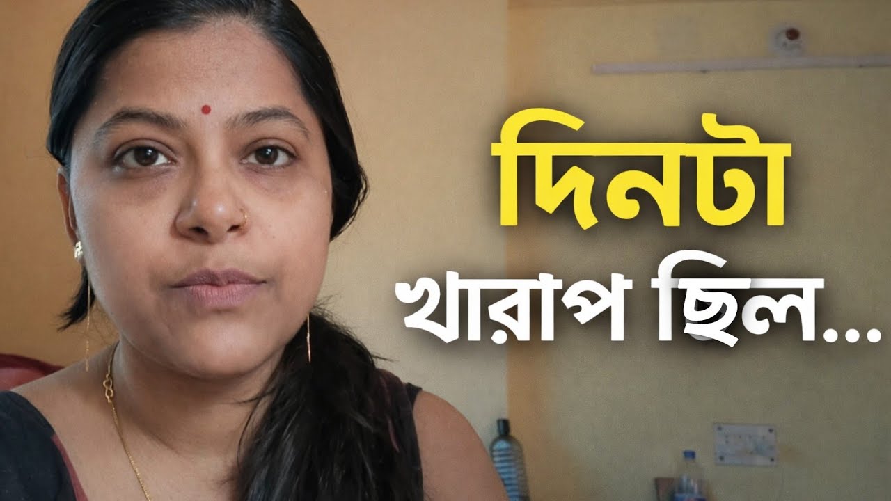 দিনটা খারাপ ছিল… শেষে মনটা ভালো হয়ে গেল | Daily Vlog