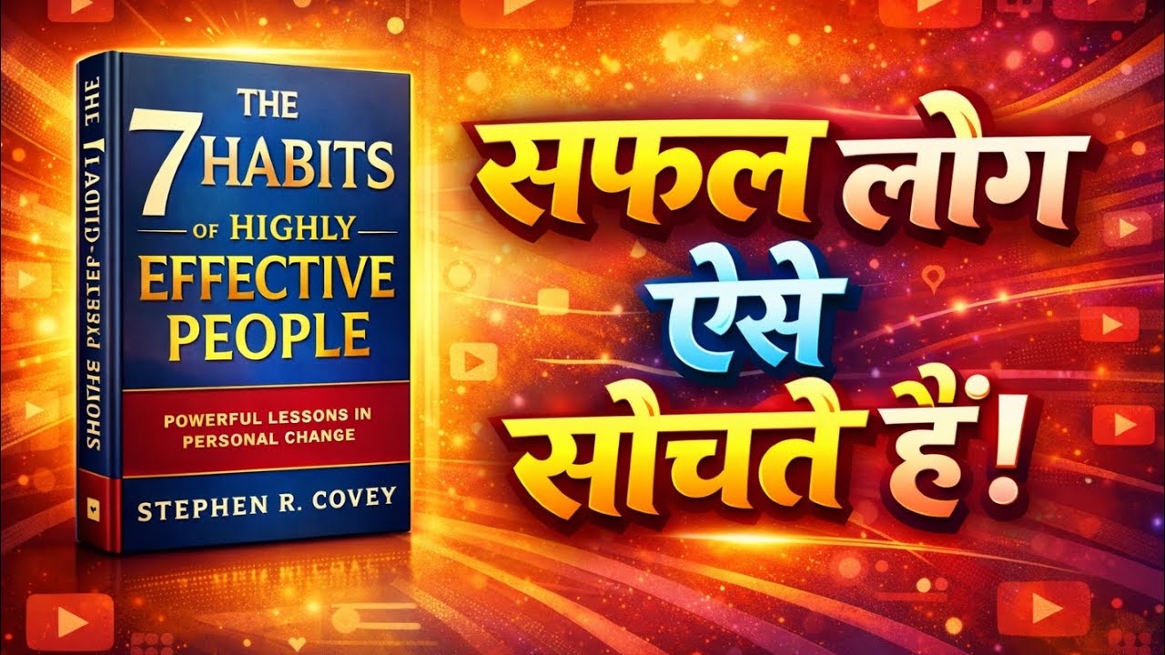 The 7 Habits of Highly Effective People Hindi Audiobook | सफल लोगों की 7 आदतें