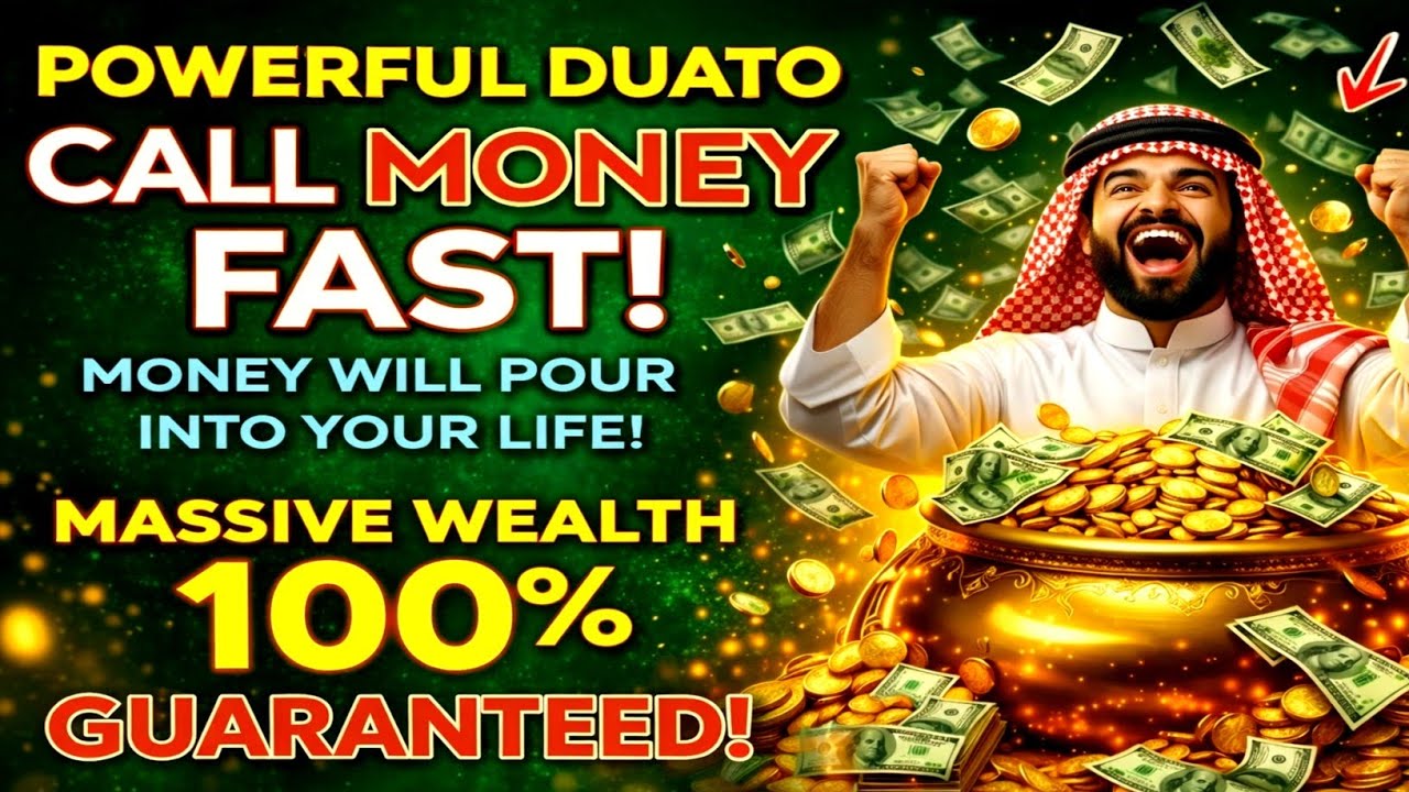 100% GUARANTEED !! YOU WILL RECEIVE A BIG AMOUNT OF MONEY, DUA FOR MONEY IMMEDIATELY, DUA FOR RIZQ