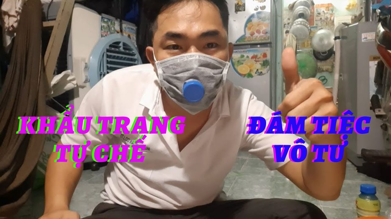 clip h&agrave;i vui nhộn/chế tạo khẩu trang đa năng @KhiNguyenVlog ở nh&agrave; l&agrave;m khẩu trang đi đ&aacute;m tiệc v&ocirc; tư