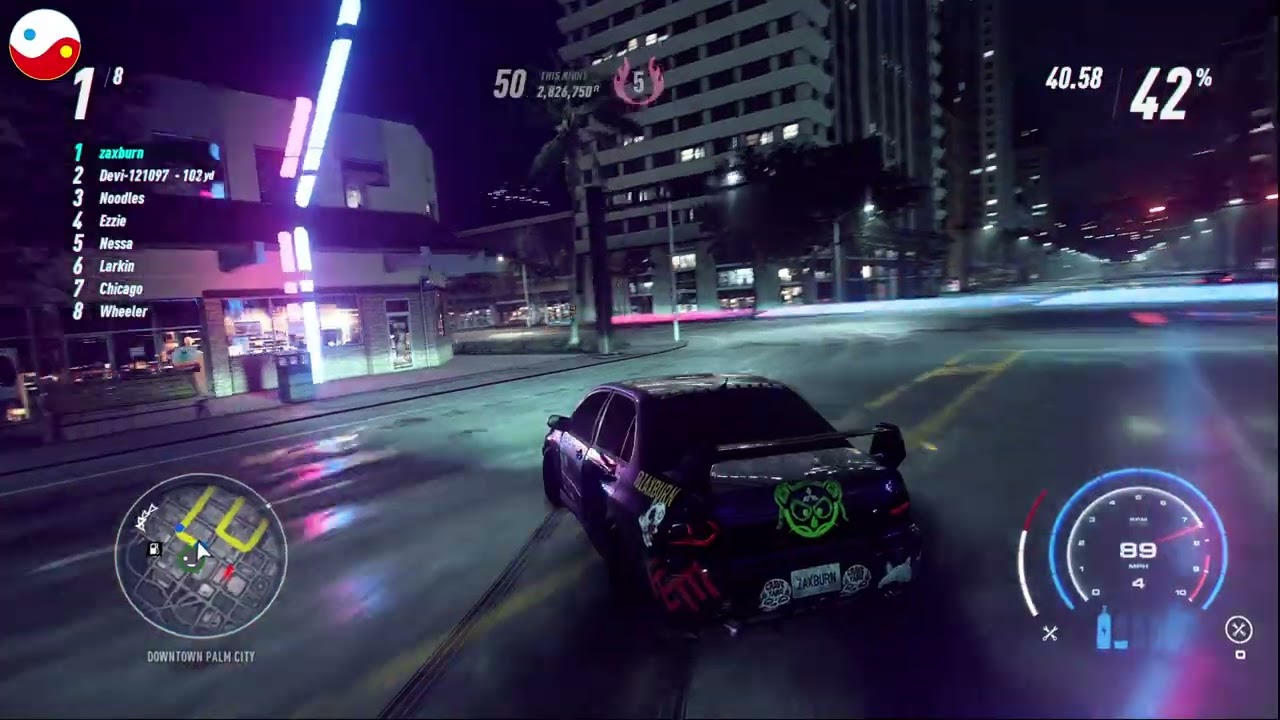 EVO IX vs. Pista