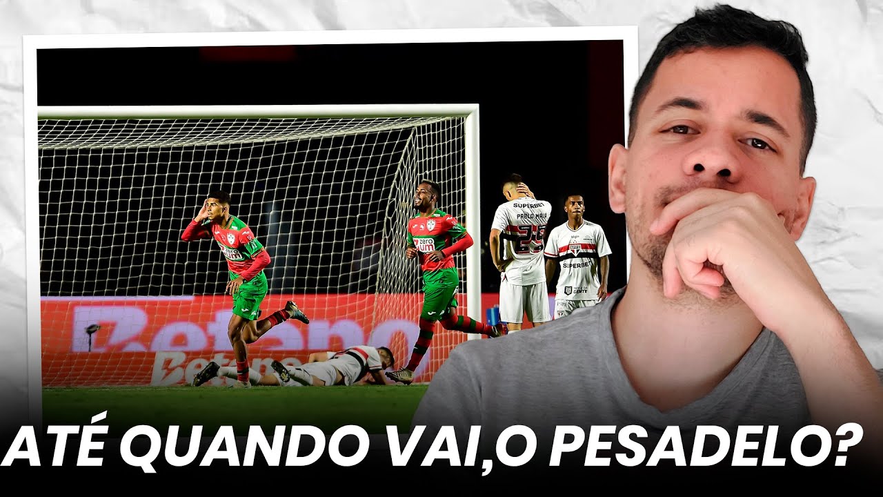 CRESPO ERRA FEIO E SÃO PAULO PERDE PRA PORTUGUESA