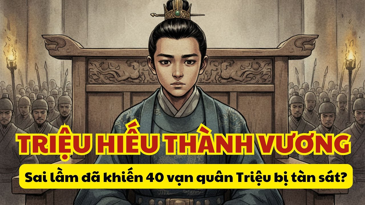 Lịch sử Trung Hoa: Triệu Hiếu Thành Vương – sai lầm nào đã khiến 40 vạn quân Triệu bị tàn sát?
