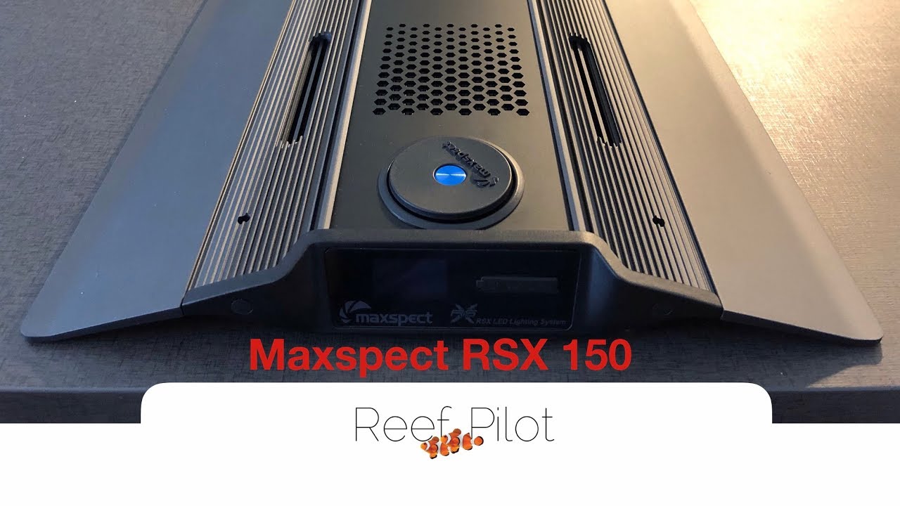 AQUÁRIO MARINHO - LUMINÁRIA MAXSPECT RSX 150