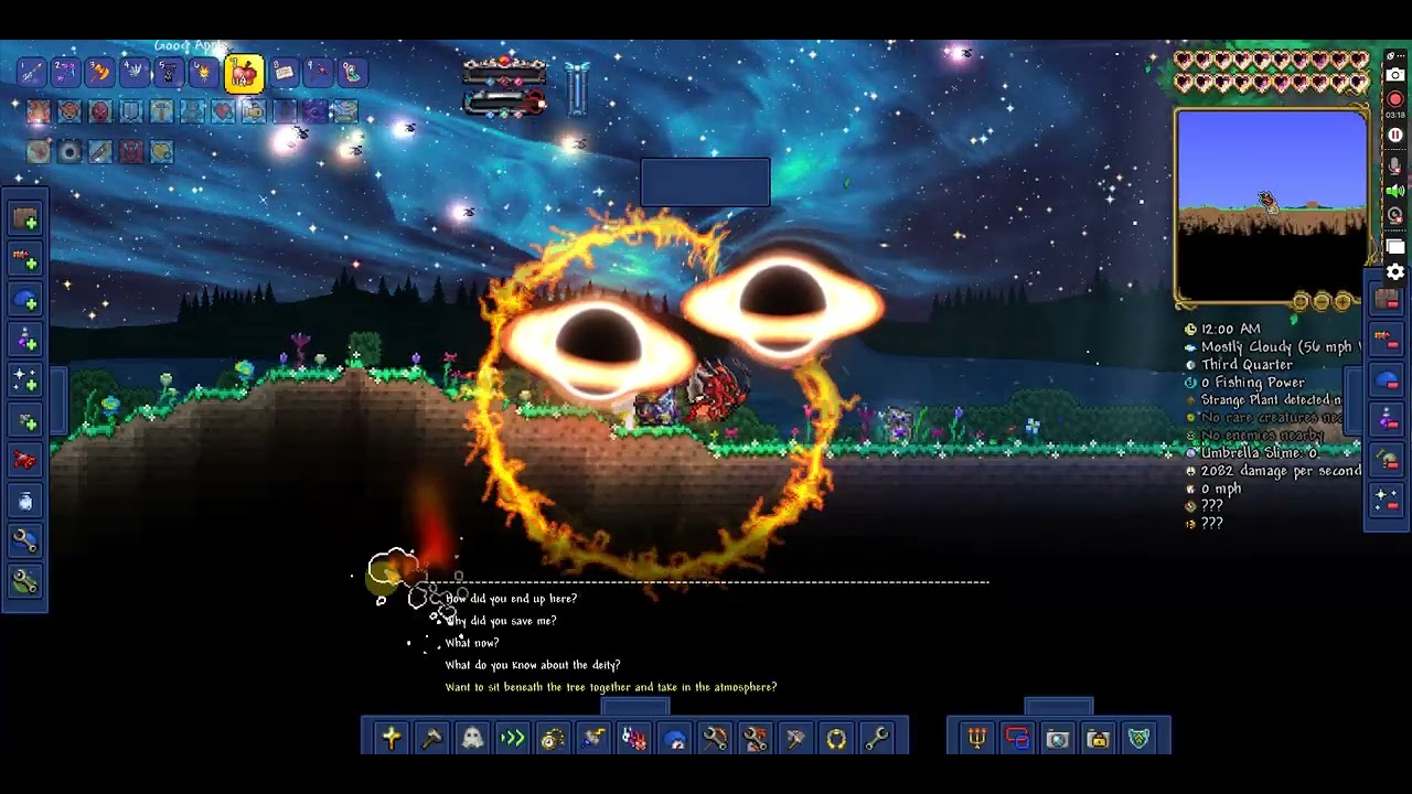 terraria wrath of the gods true ending