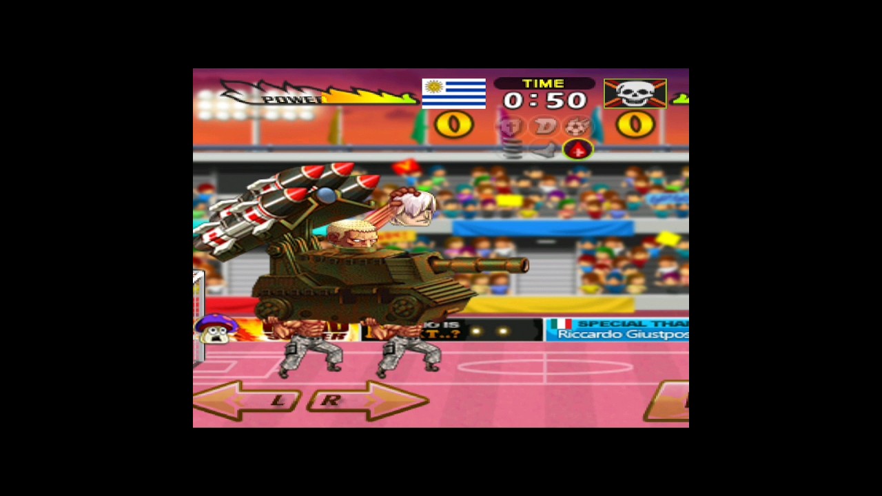 ABCDEF GUN MEME Head Soccer (Uruguay🇺🇾) version 