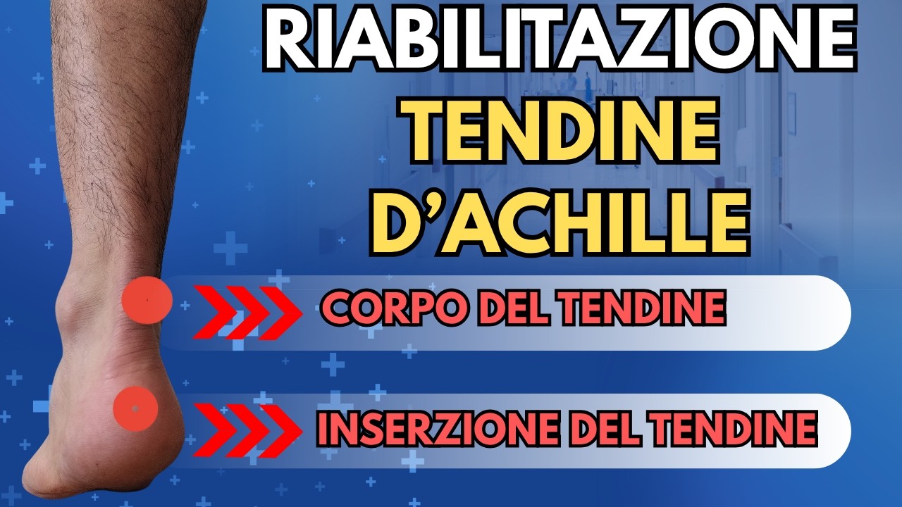 Tendine di Achille - Esercizi essenziali per la riabilitazione