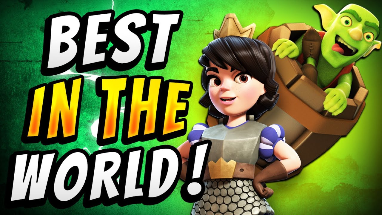 #1 Log Bait Player In World Is UNSTOPPABLE! — Clash Royale
